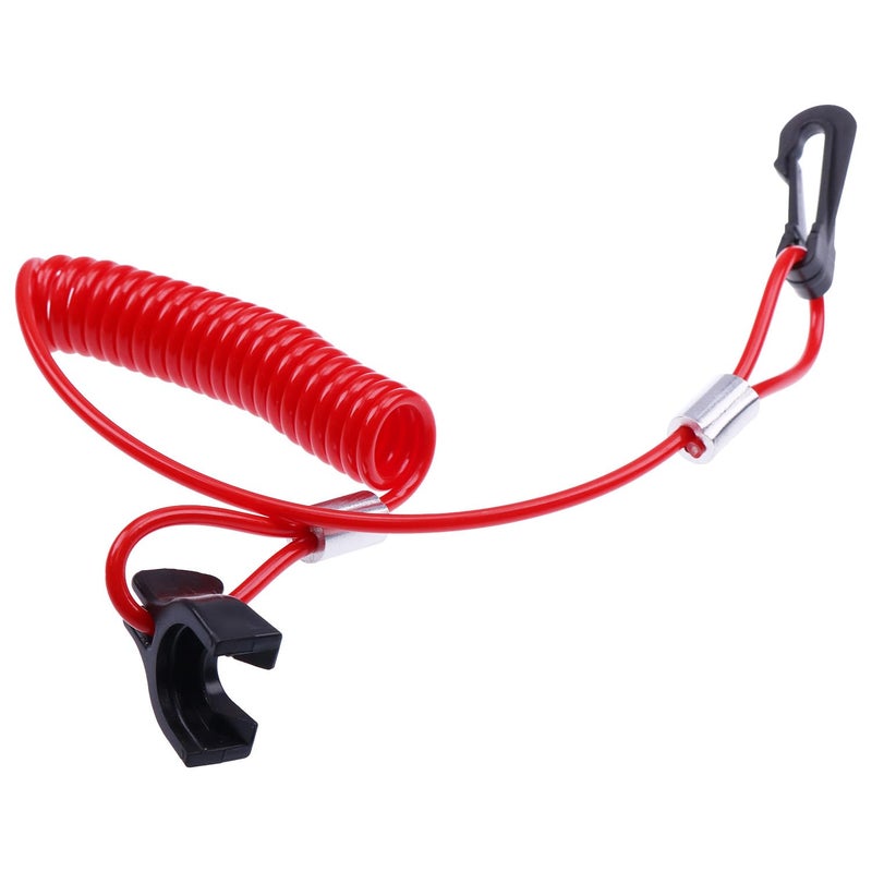 YIXIN Holdia 176288 0176288 Emergency Stop Switch Safety Lanyard Cord Fits For Johnson Evinrude OMC Outboard Motors - Image 1